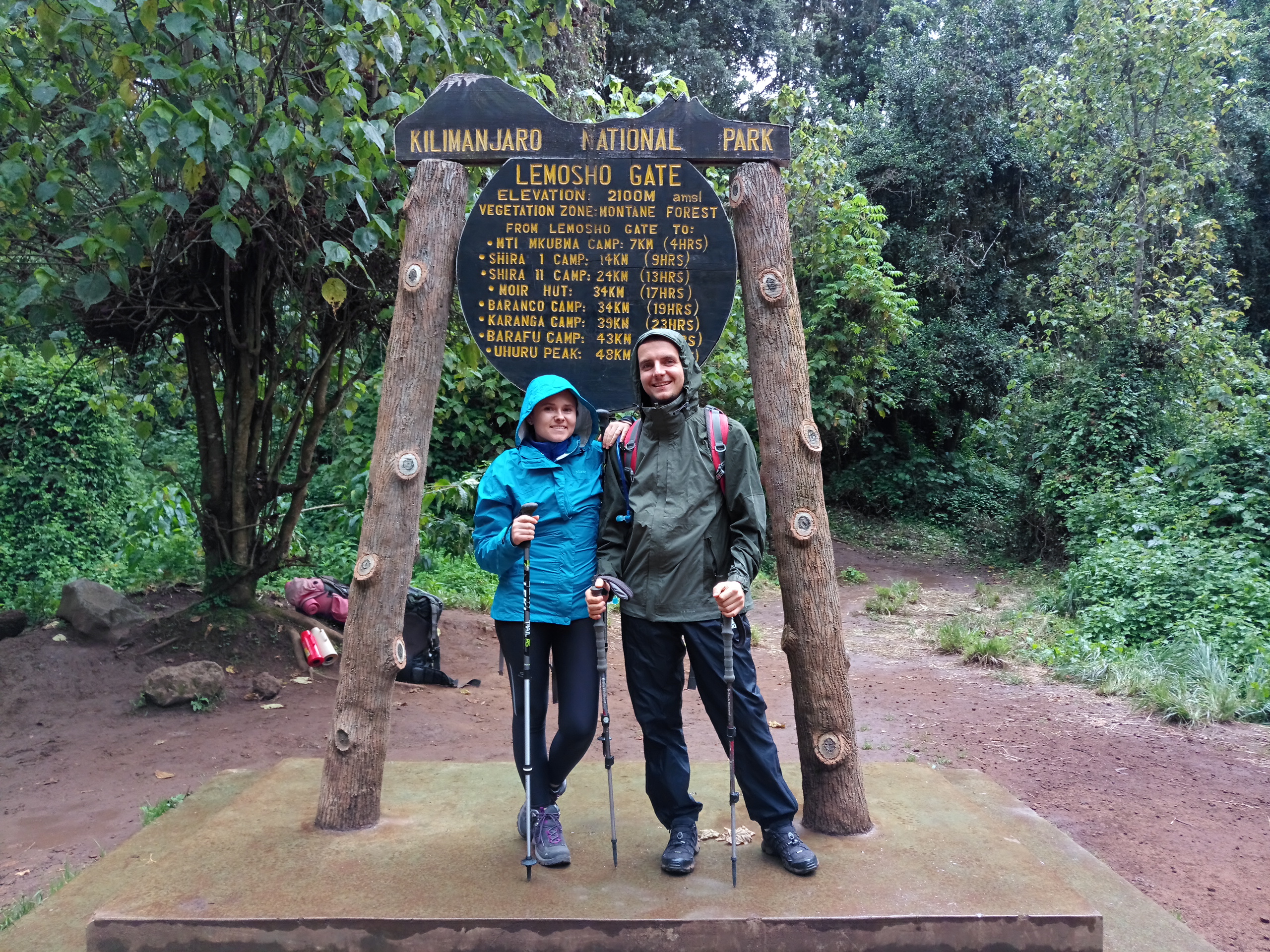 Barranco → Karanga Camp
